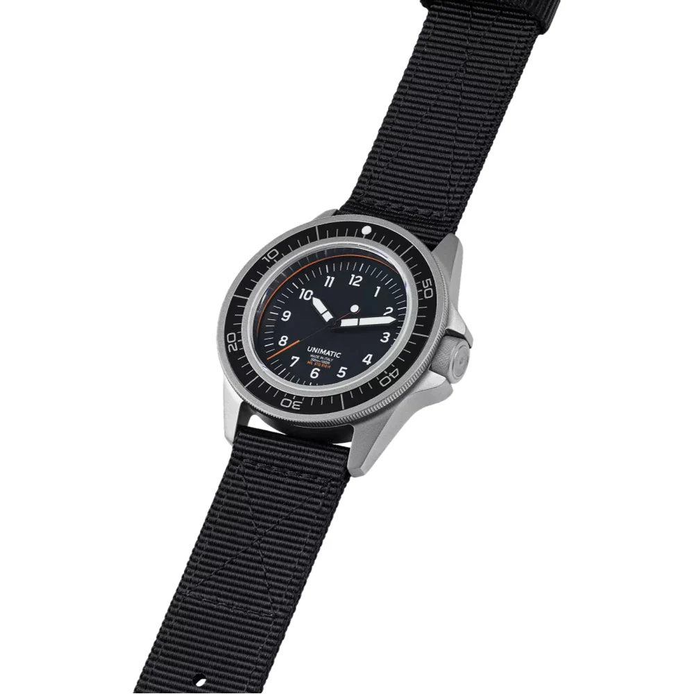 UT1 Toolwatch 41.5mm - Black on Fabric Strap - Image 2