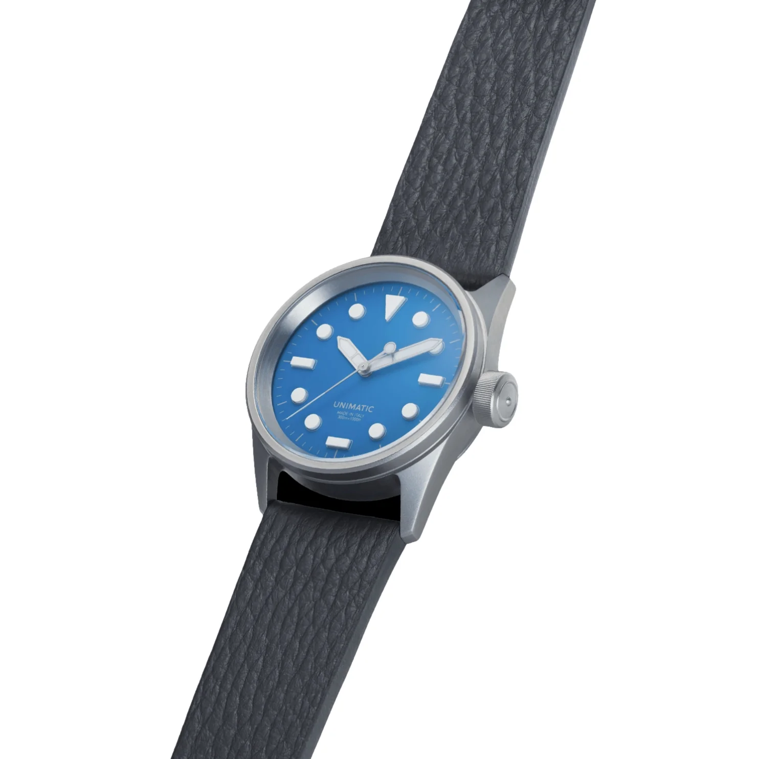 UT5-AS Limited Edition 36mm - Blue on Leather Strap - Image 2