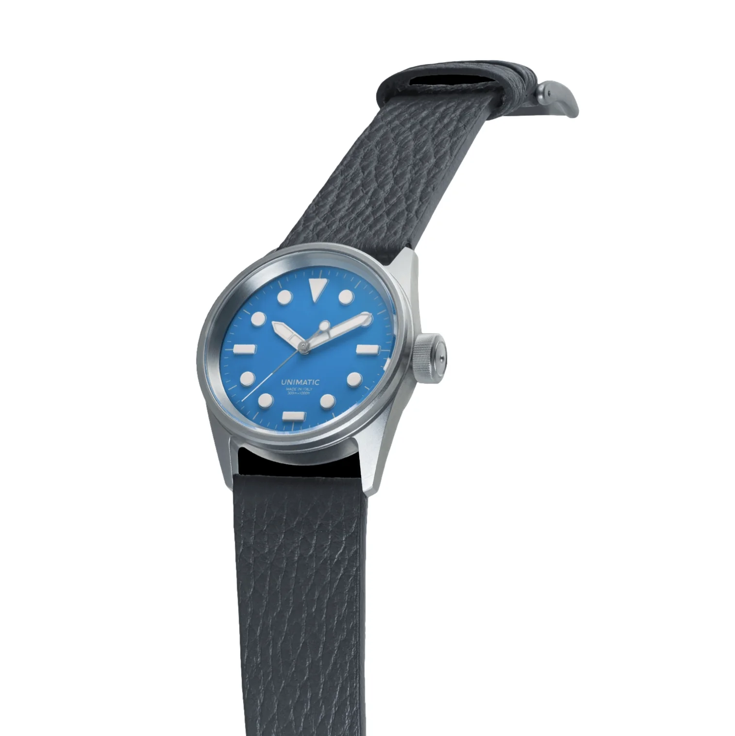 UT5-AS Limited Edition 36mm - Blue on Leather Strap - Image 5