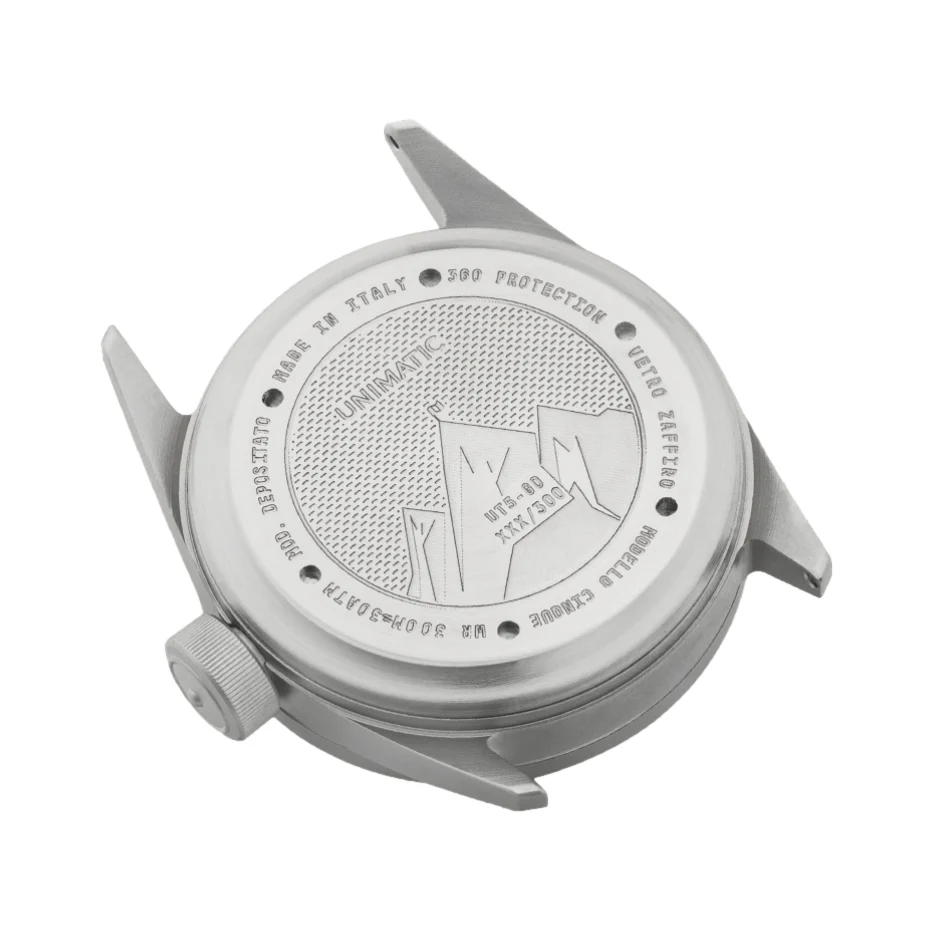 UT5-GO Limited Edition 36mm - White on Leather Strap - Image 6