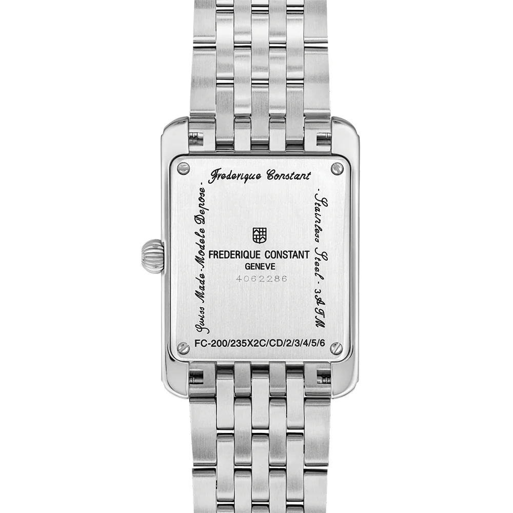 Classics Carrée Small Seconds 36x25mm - Green on Bracelet - Image 3