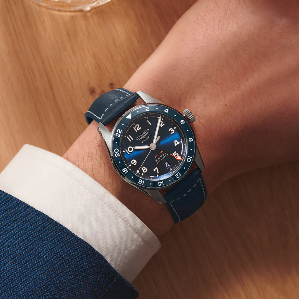 Spirit Zulu Time 39mm - Blue on Leather Strap - Image 3