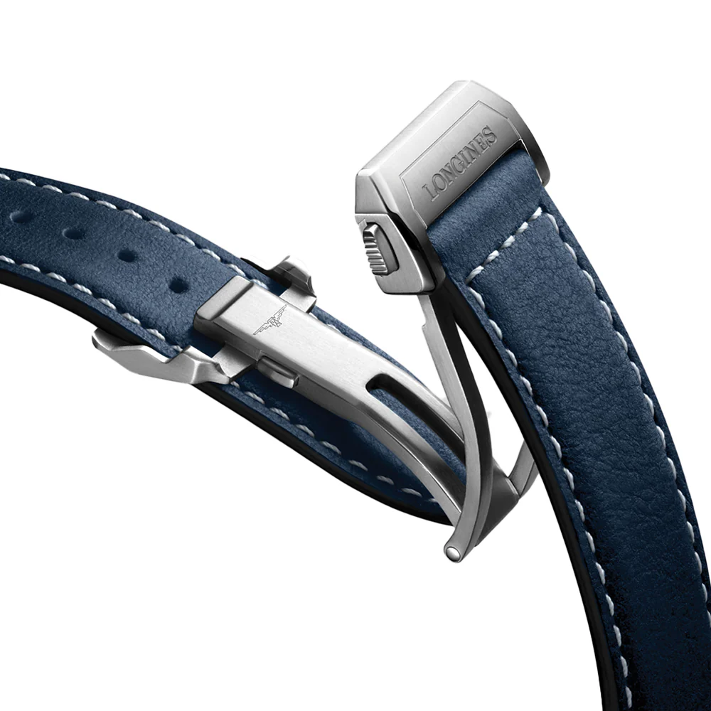Spirit Zulu Time 39mm - Blue on Leather Strap - Image 9
