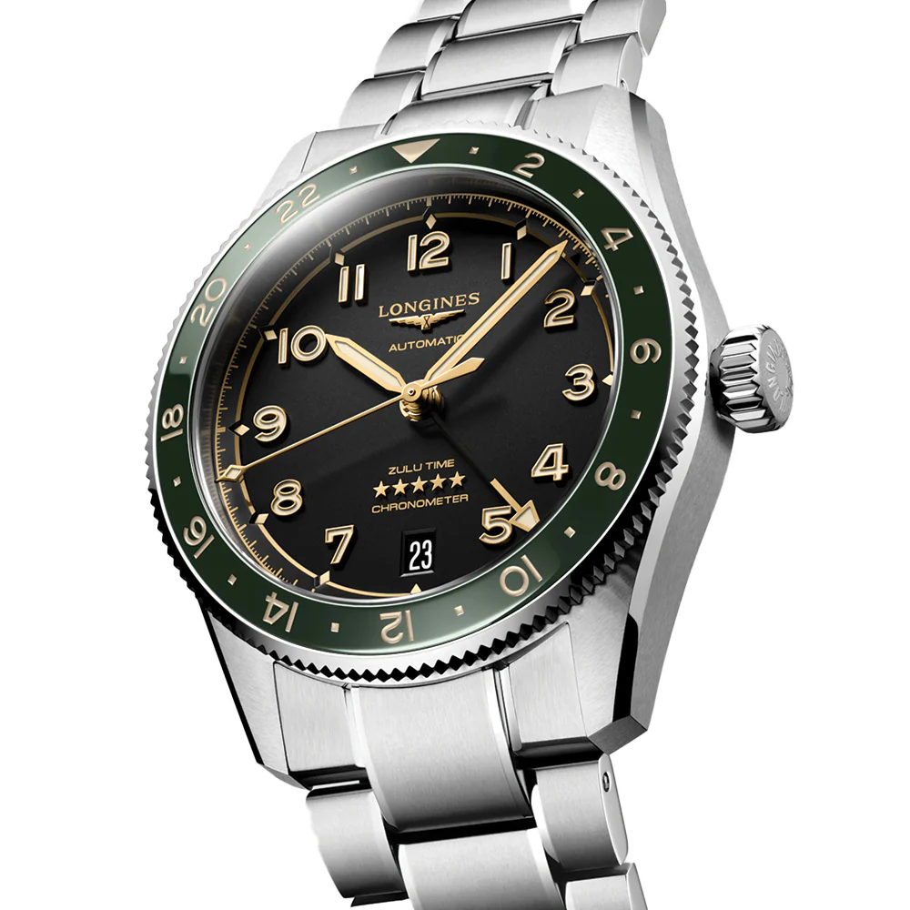 Spirit Zulu Time 39mm - Green on Bracelet - Image 6