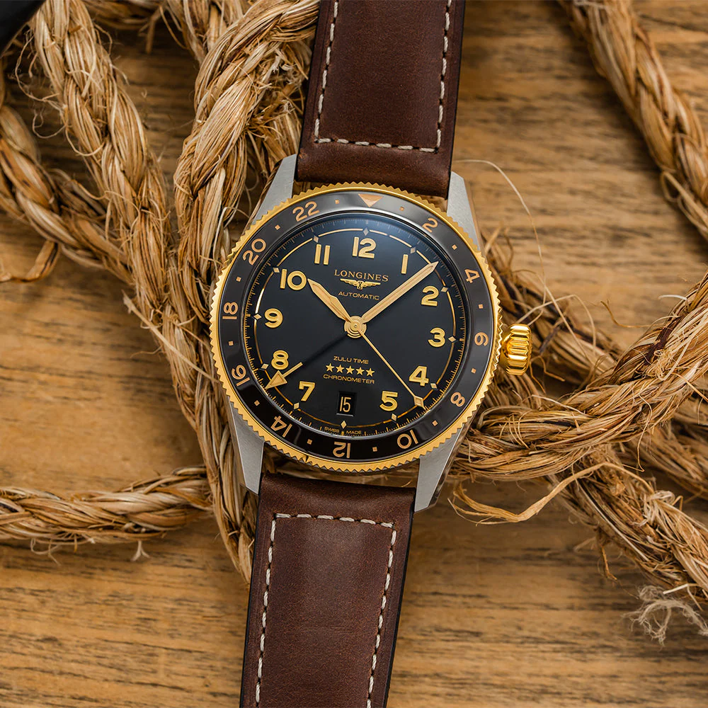 Spirit Zulu Time 39mm - Anthracite on Leather Strap - Image 3