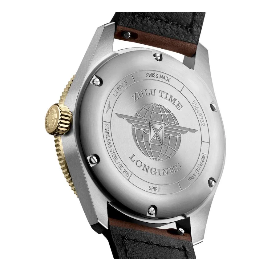 Spirit Zulu Time 39mm - Anthracite on Leather Strap - Image 5
